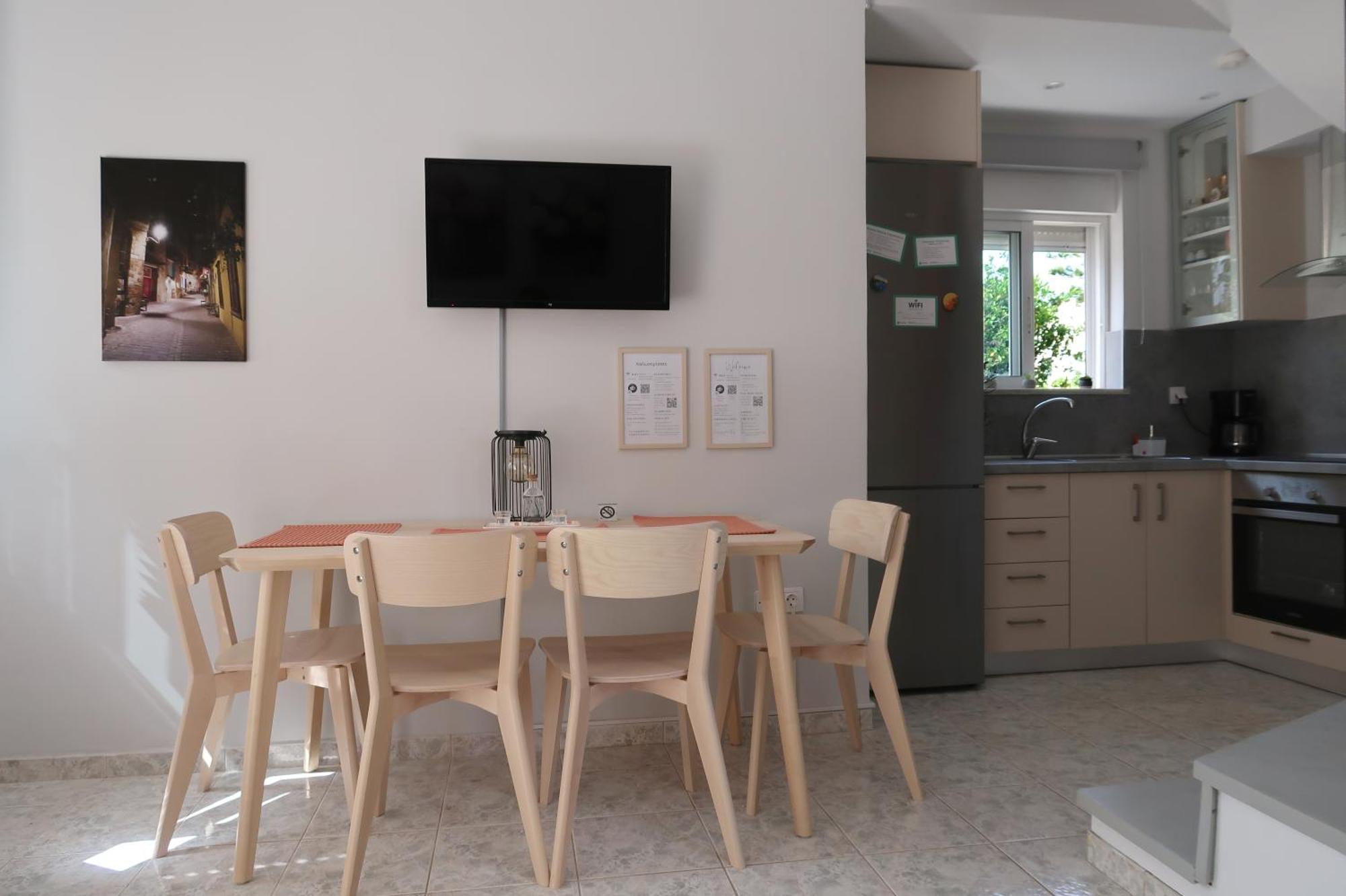 Sunbeam Retreat Villa Chania  Bagian luar foto